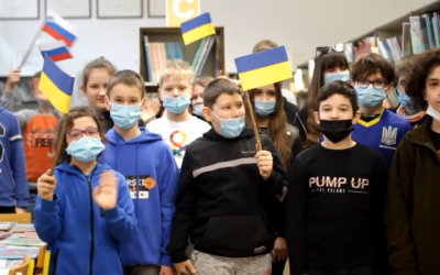 Videoposnetek za prijateljsko šolo iz Kijeva